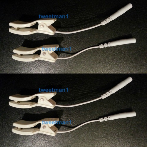 Ear clip clamp electrodes - 4,