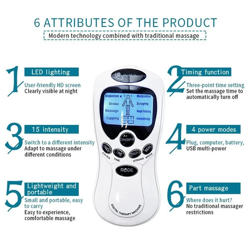 Rechargeable tens machine - tens,